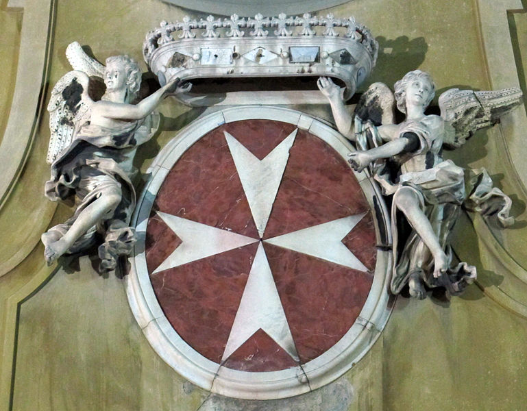 PerLaMare The Order of St. John San_Giovannino_dei_Cavalieri_stemma_Cavalieri_di_Malta